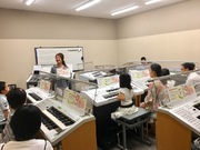 グループレッスン室。親子で音楽の時間を過ごして頂けます♪