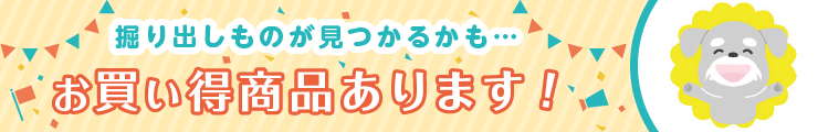 お買い得商品のご案内